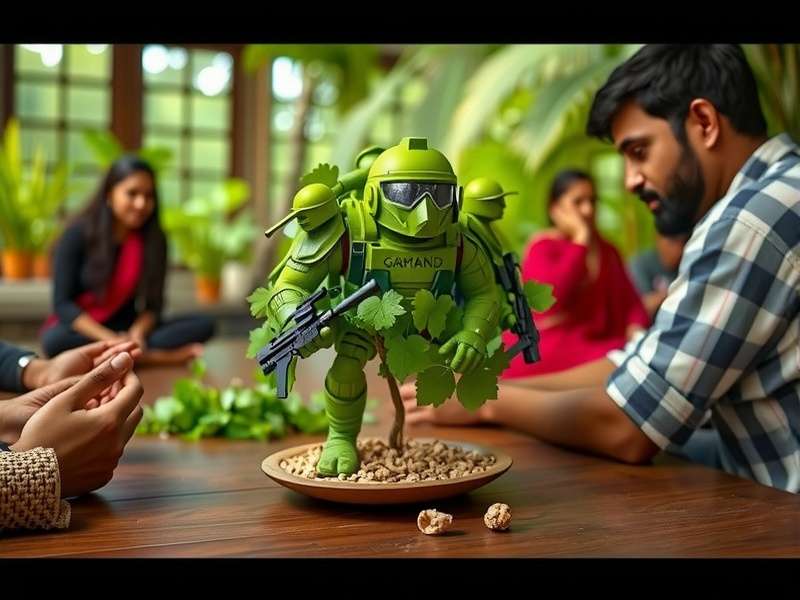 Community gaming session Indian gamers playing Coriander Commandos