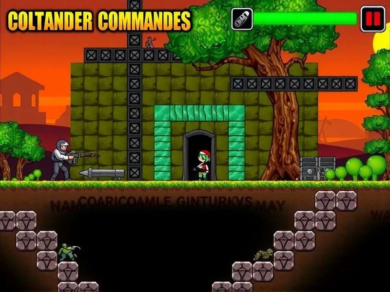 Intense coriander harvesting battle Coriander Commandos Gameplay Screenshot
